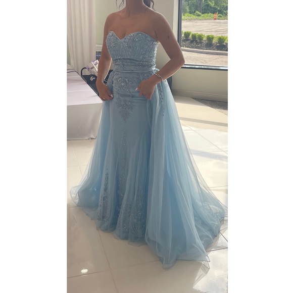 Baby Blue Cinderella dress - Picture 4 of 4